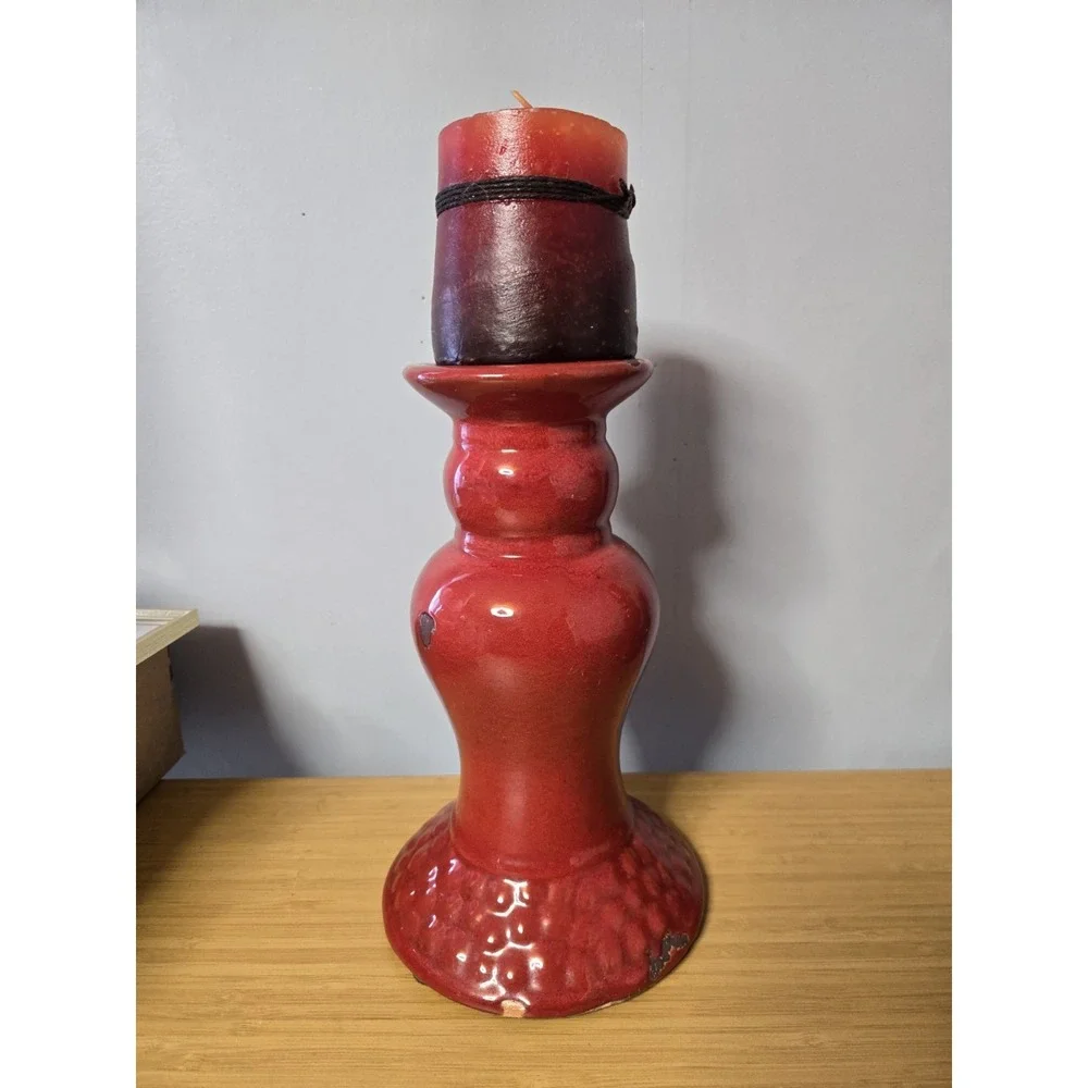 Ceramic Pillar Candle Holders With‎ 